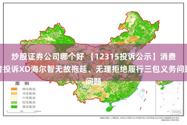 炒股证券公司哪个好 【12315投诉公示】消费者投诉XD海尔智无故拖延、无理拒绝履行三包义务问题