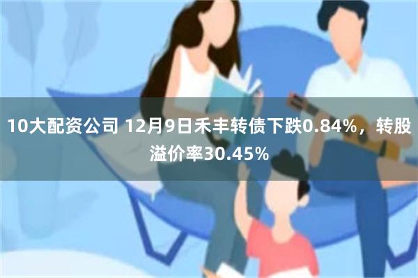 10大配资公司 12月9日禾丰转债下跌0.84%，转股溢价率30.45%